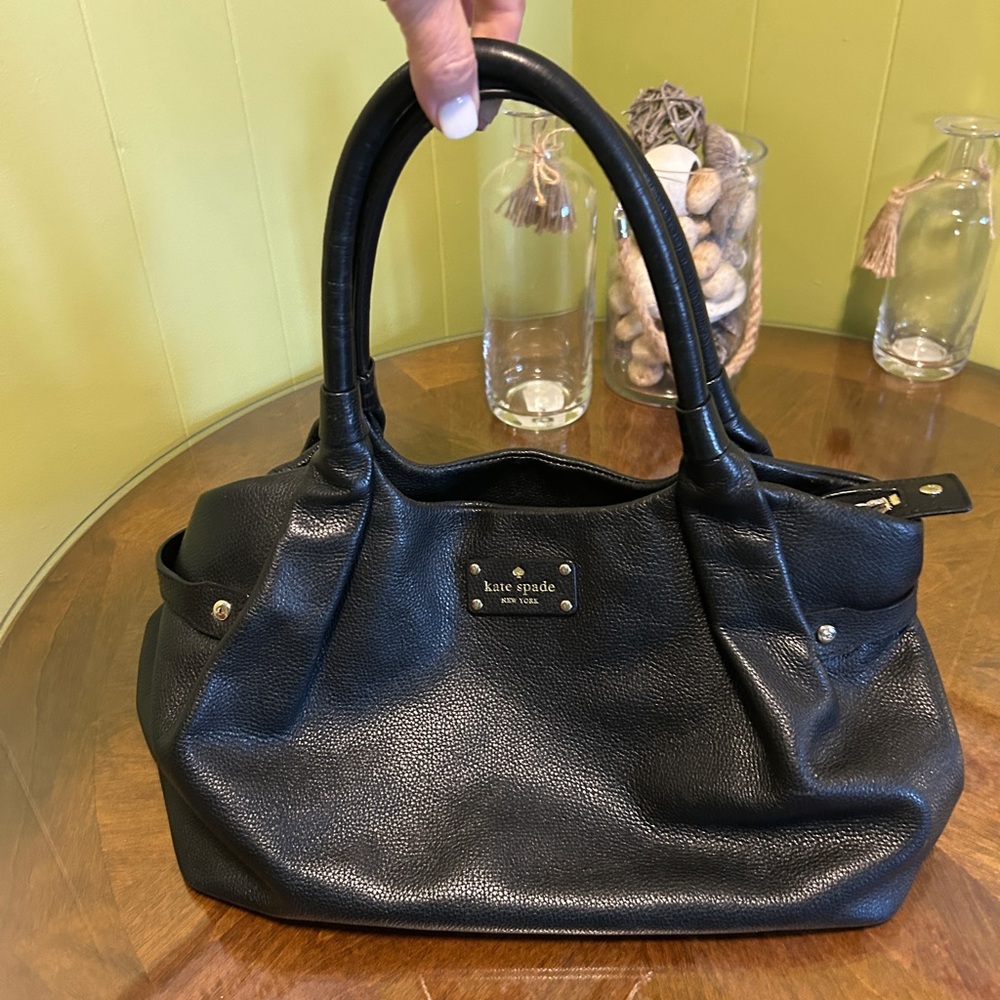 Kate Spade Black Leather Handbag